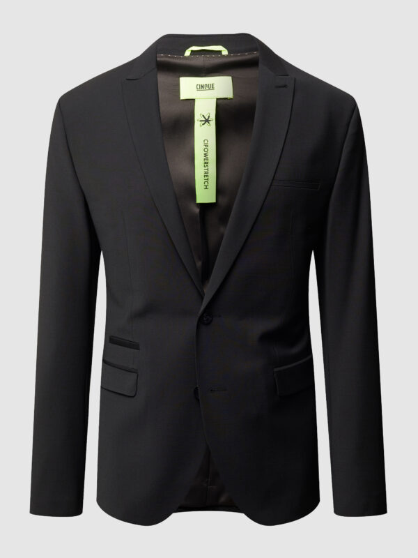 Slim Fit 2-Knopf-Sakko mit Stretch-Anteil Modell 'CiCastello' - 'CIPOWERSTRETCH'