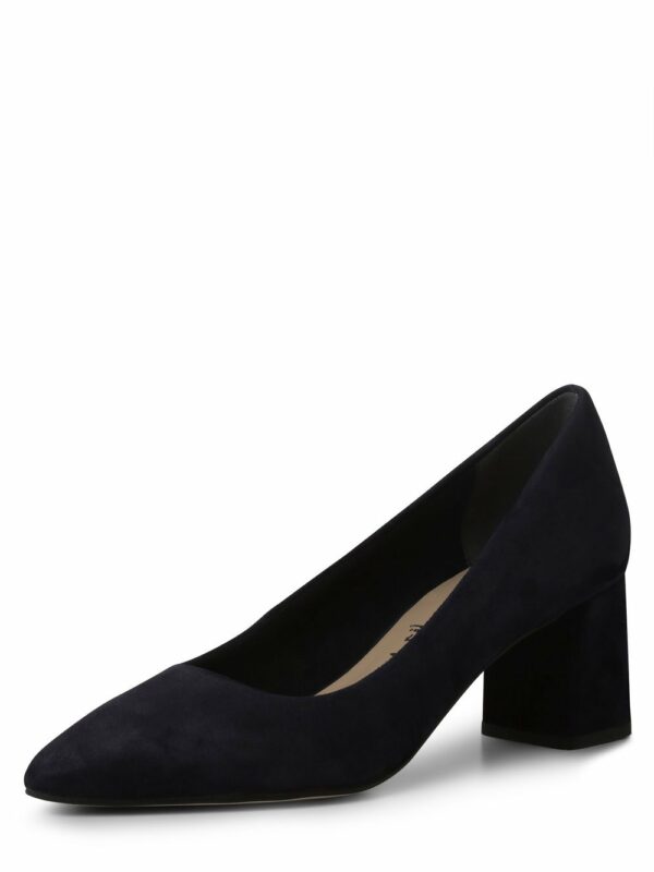 Tamaris Pumps aus Leder Damen blau, 37