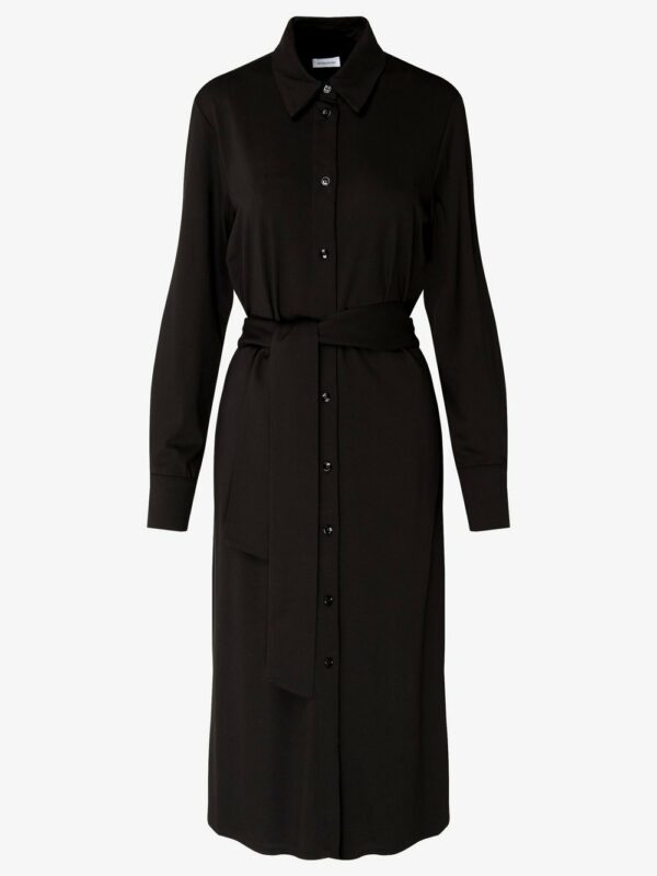 Seidensticker Kleid Damen Viskose schwarz, 36